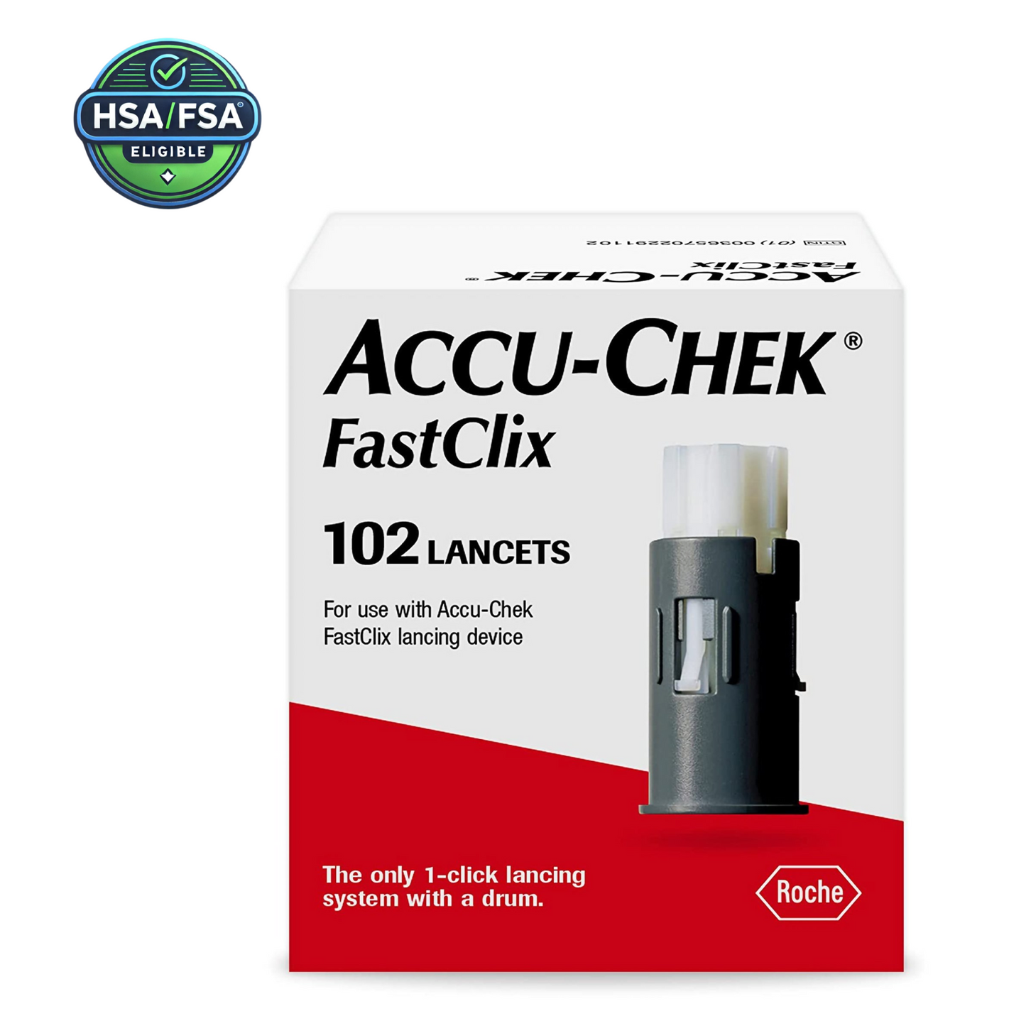 Accu-Chek Non-Safety Twist Off Cap Lancet for Lancing Device, ideal for multiple testing sites for diabetes management