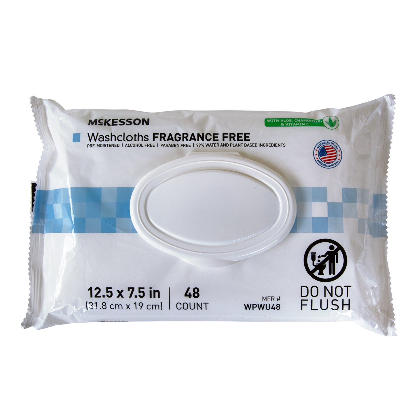 McKesson Fragrance-Free Washcloths