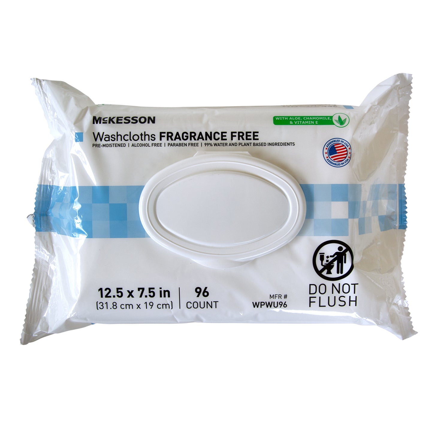 McKesson Fragrance-Free Washcloths