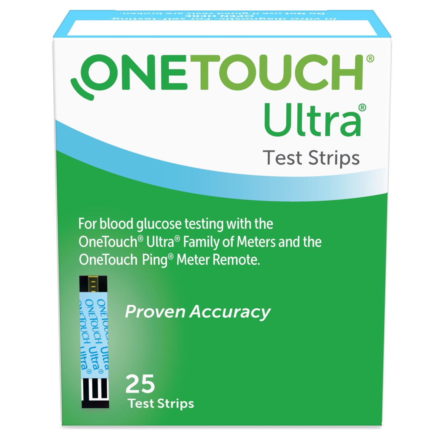 "Diabetic product: OneTouch® Ultra® 2 Blood Glucose Test Strips for accurate blood sugar testing"