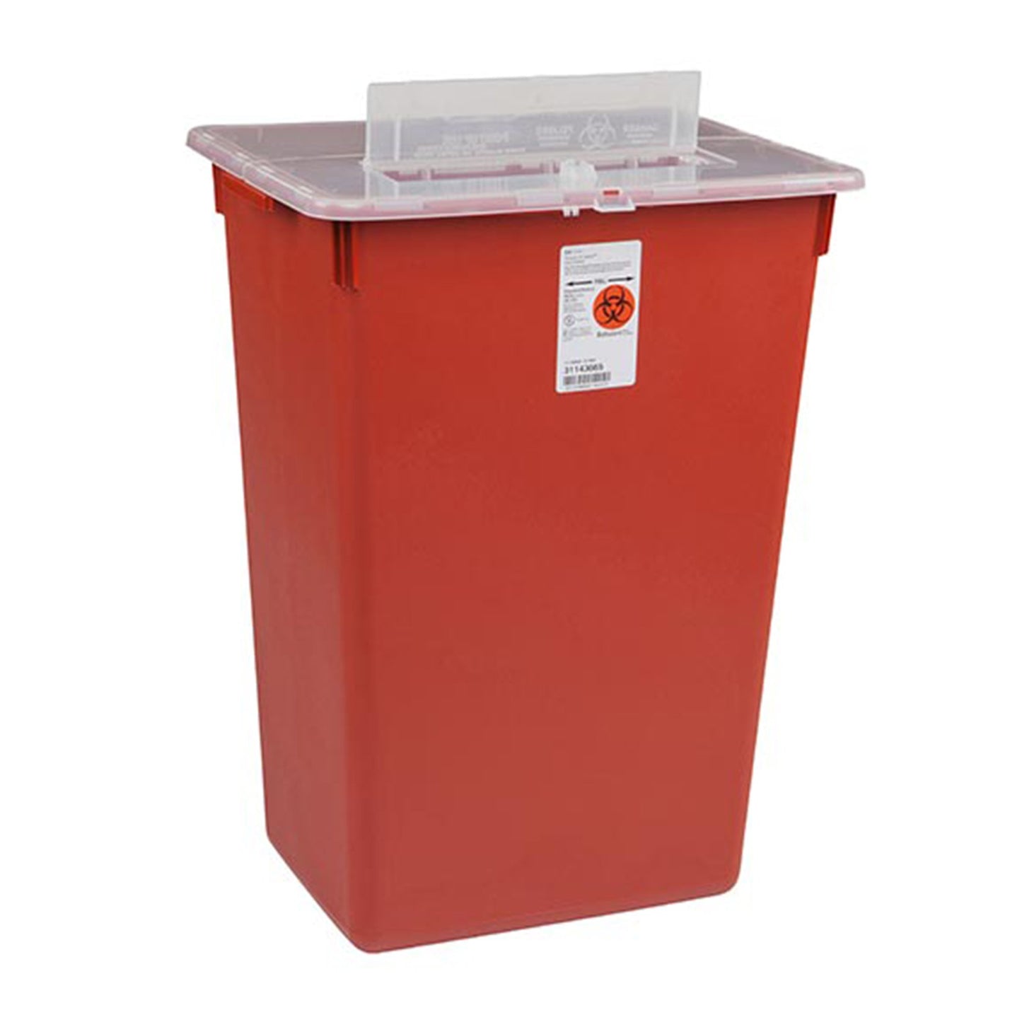 "Sharps-A-Gator™ Multi-purpose Sharps Container, 10 Gallon, 15½ x 21½ x 12 Inch for safe diabetic waste disposal"