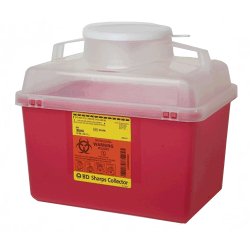 "BD Multi-purpose Sharps Container - Ideal solution for safe disposal of diabetic needles and syringes"