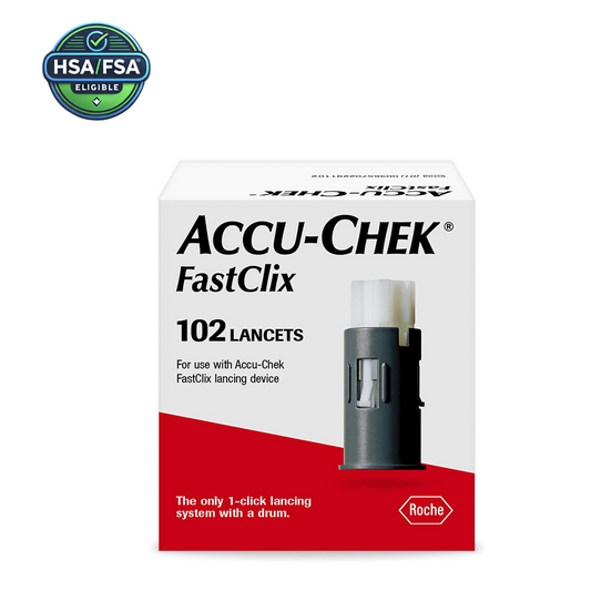 Accu-Chek FastClix Lancet - Box (102 Lancets/Box)