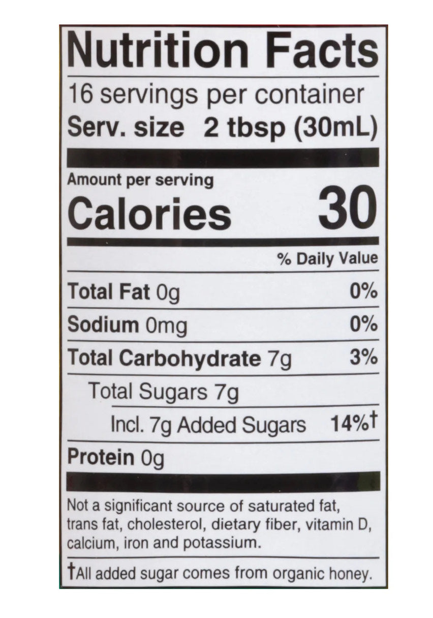 Bragg Organic Apple Cider Vinegar with Honey & Cayenne – Wellness Cleanse 16 fl oz | USDA Organic, Detox & Digestive Support | CASE of 12