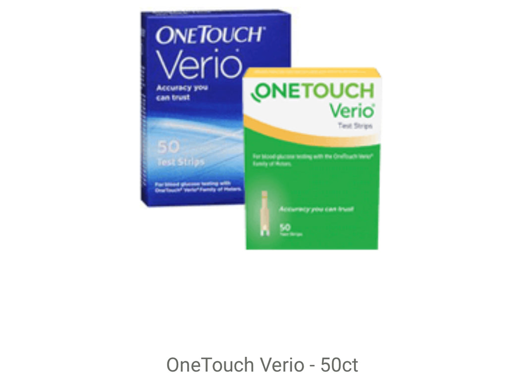 OneTouch Verio - 50ct - After Glow Products
