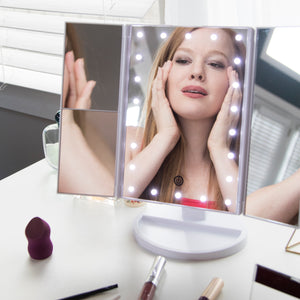 Buy online Trifold MakeUp Mirror 